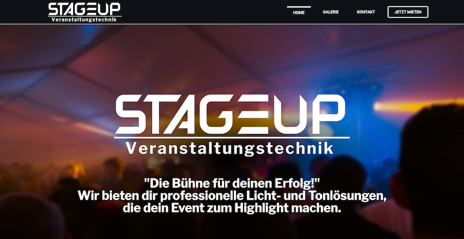 Screenshot der Griessler Website